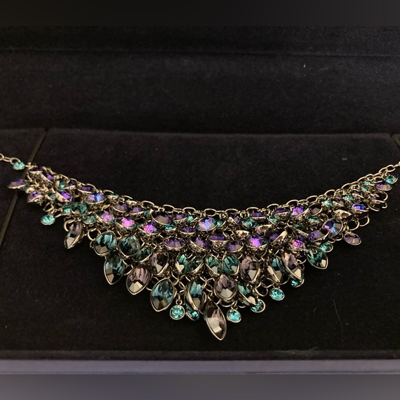 BNIB SWAROVSKI Panache Bracelet in Purple/Blue - Picture 2 of 4